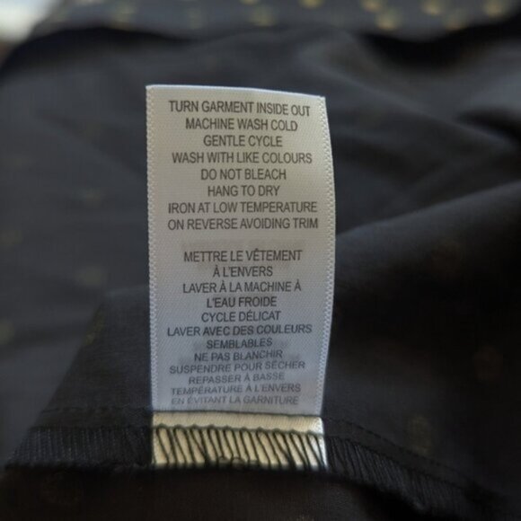 Cleo polka dot cotton blend sleeveless collared blouse - Picture 6 of 6